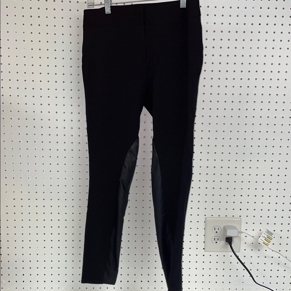 Ann Taylor Black Riding Pants.  Size 10.  Skinny Pants.  Perfect for fall boots!
